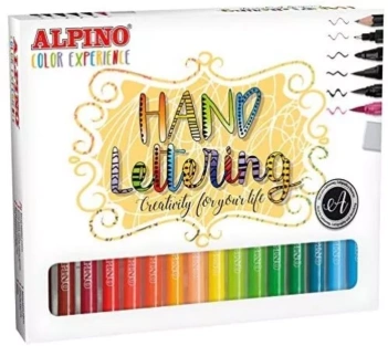 Set Color Experience para Aprender Lettering Alpino