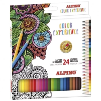 Set 24 lápices de colores Color Experience Alpino
