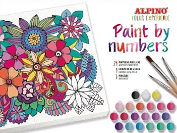 Kit Pinta por Números Color Experience Alpino