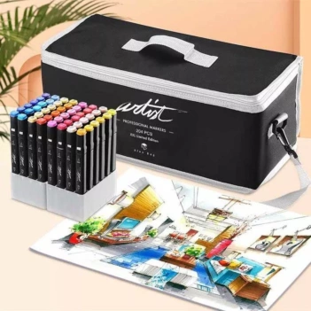 Estuche 204 Rotuladores Luxury Canvas Gama Artist Alex Bog