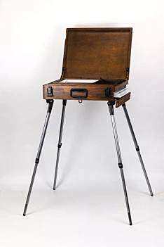 Caja caballete Deluxe Nogal Phoenix