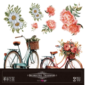 Adhesive Bikes Stickers 30x30cm