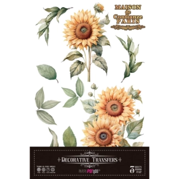 Sunflower Stickers La Vie en Fleurs 20x30cm