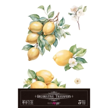 Sticker films Lemons fruits Market 20x30cm