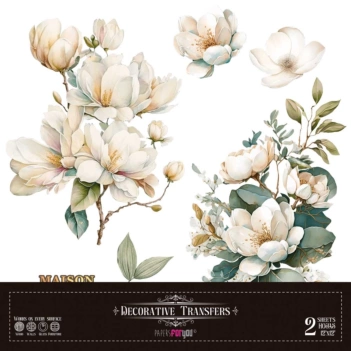 Magnolias La Vie en Fleurs Stickers 30x30cm