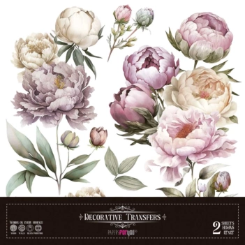 La Vie en Fleurs Peony Stickers 30x30cm