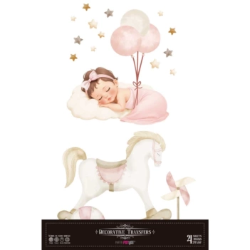 Sticker films Sweet Baby Girl 60x90cm