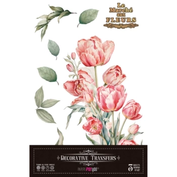 La Vie en Fleurs 20x30cm tulips sticker films
