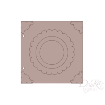 SUPER OFERTA **50%** Álbum con Esquineras de chipboard Dayka
