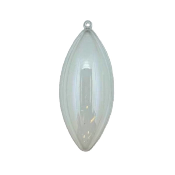 SUPER DEAL **40%** Elongated Oval Transparent Plastic Oval