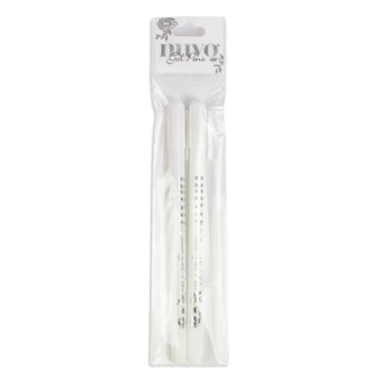 Nuvo Set 2 white Gel Pens