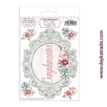 Dayka Trade Scrapbooking and cardboard-making fabrics frame accessories and flowers 12x17cm