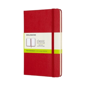 Cuaderno verde limón tapa dura rayada Classic Moleskine 13x21cm