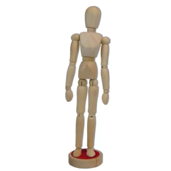Maniquí masculino articulado magnético 30cm Talens