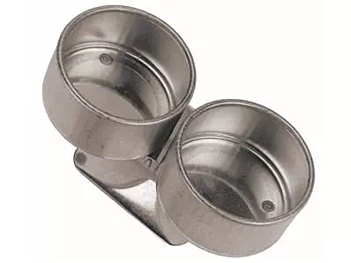 Talens 2-well metalen oliefles