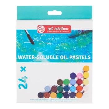 Set 12 Pasteles al Óleo Solubles en Agua