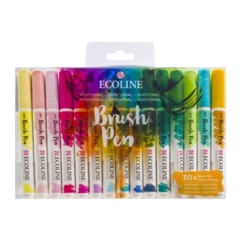Set de 30 Rotuladores BrushPen Adicional Ecoline

