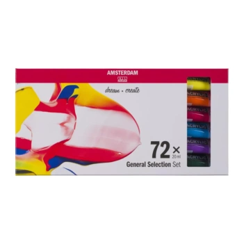Set 72 Acrílicos Selección General Talens 20ml