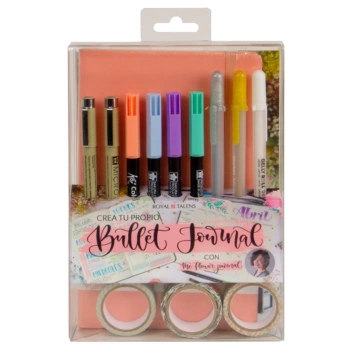 Set Crea tu propio Bullet Journal Coral Pastel Talens