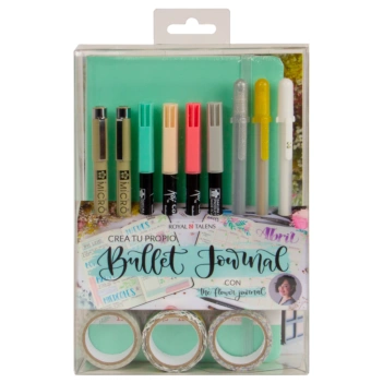 Set Crea tu propio Bullet Journal Menta Pastel Talens