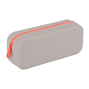 Estuche de silicona rectangular gris Neon Apli