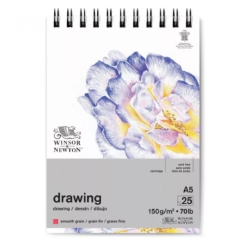 Blok Rysunkowy Drobnoziarnisty Winsor and Newton A5 150g/m²