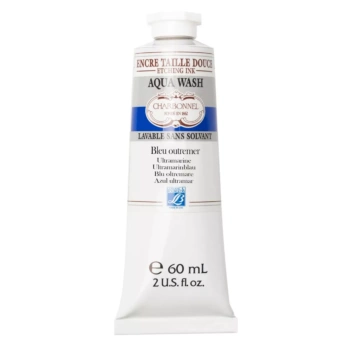 Tinta Calcográfica Aquawash Azul Ultramar Lefranc and Burgeois 60ml