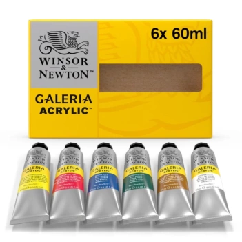 Set 6 acrílicos Galería Winsor and Newton 60ml