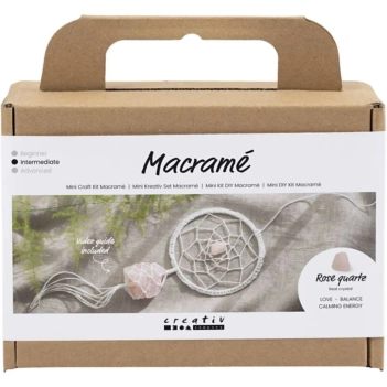 Creativ Company Mini Macramé Dreamcatcher Craft Kit 