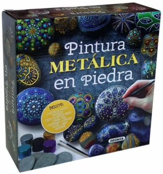 Peinture métallique sur pierre K Cameron Castellano