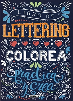 Libro de Lettering. Colorea, practica y crea