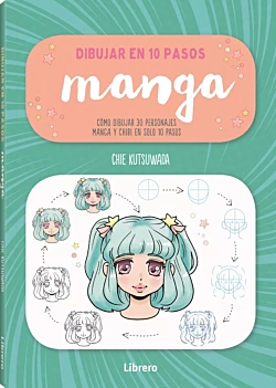 Dibujar en 10 pasos manga C Kutsuwada Castellano