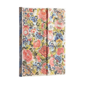 Notatnik w linie midi Jardín de los Perales Paperblanks 12,5x18cm