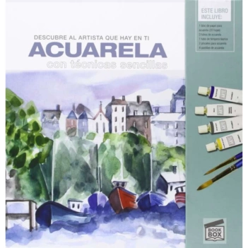 Kit para Aprender Acuarela con Técnicas Sencillas P Berrill Spanish