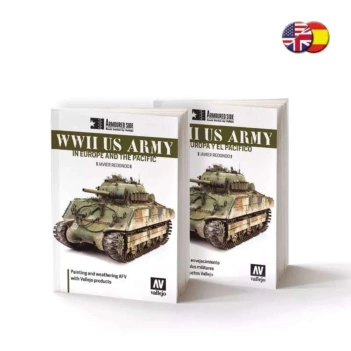 ARMATA USA della Seconda Guerra Mondiale in Europa e nel Pacifico Vallejo (Inglese)