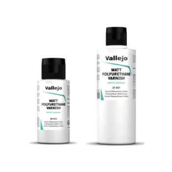 Poliuretanowy lakier matowy Artist Vallejo