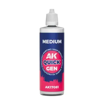 Médium para pinturas Quick Gen AK Interactive 60ml