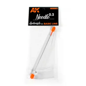 Aguja para aerógrafo AK Interactive 0,3mm