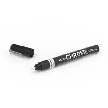 AK Interactive chrome metallic marker pen