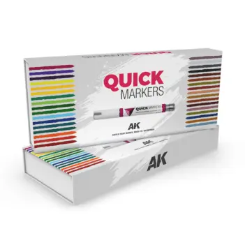 Set 34 rotuladores Quick Markers AK Interactive
