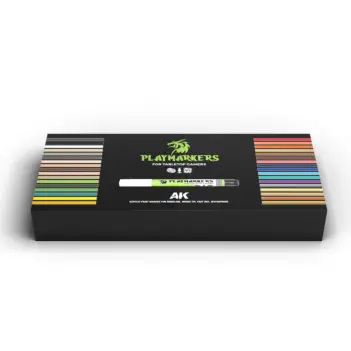 Caja especial 34 rotuladores Playmarkers AK Interactive