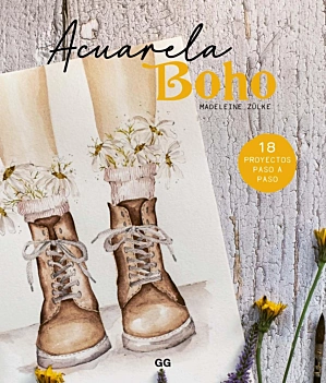 Acuarela boho 18 proyectos paso a paso M Zülke Castellano