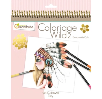 Coloriage Wild 02 Libro Para Colorear