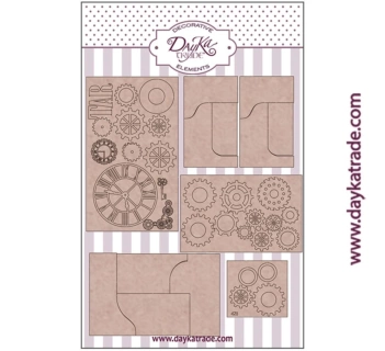 Dayka Trade Die-Cuts Gears