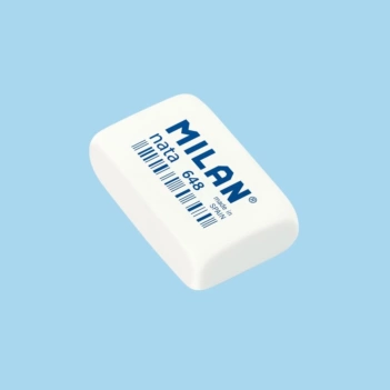 Kleiner weißer Radiergummi 648 Milan