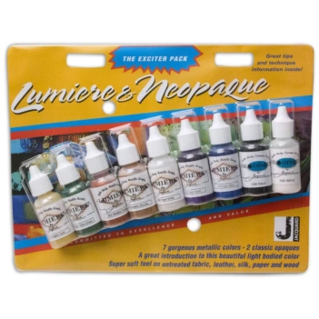 Jacquard The Exicter Pack Lumière & Neopaque Set 9 Acrylatkonzentrate 15ml