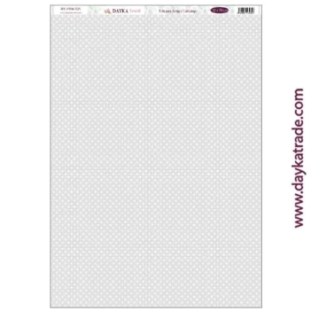 Dayka Trade DTXM-2125 Love and Faith grey polka dot background 33x70cm