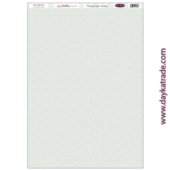 Dayka Trade DTXM-2128 Green background with stars Love and Faith 33x70cm