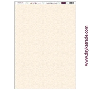Dayka Trade DTXM-2130 Yellow background with stars Love and Faith 33x70cm