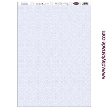 Dayka Trade DTXM-2131 Blue background with stars Love and Faith 33x70cm